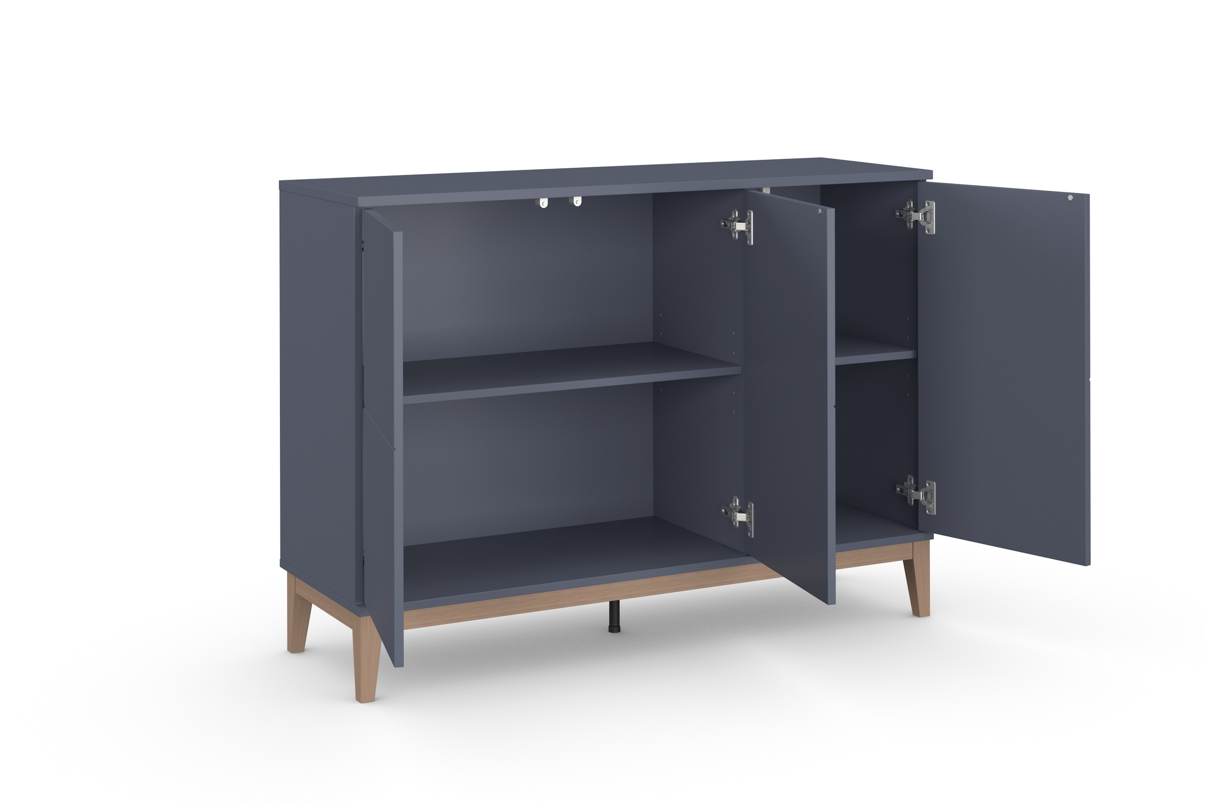andas Sideboard »Maryd« 1 Stk. tlg. Kommode, Untergestell in Holzoptik, Breite 120 cm