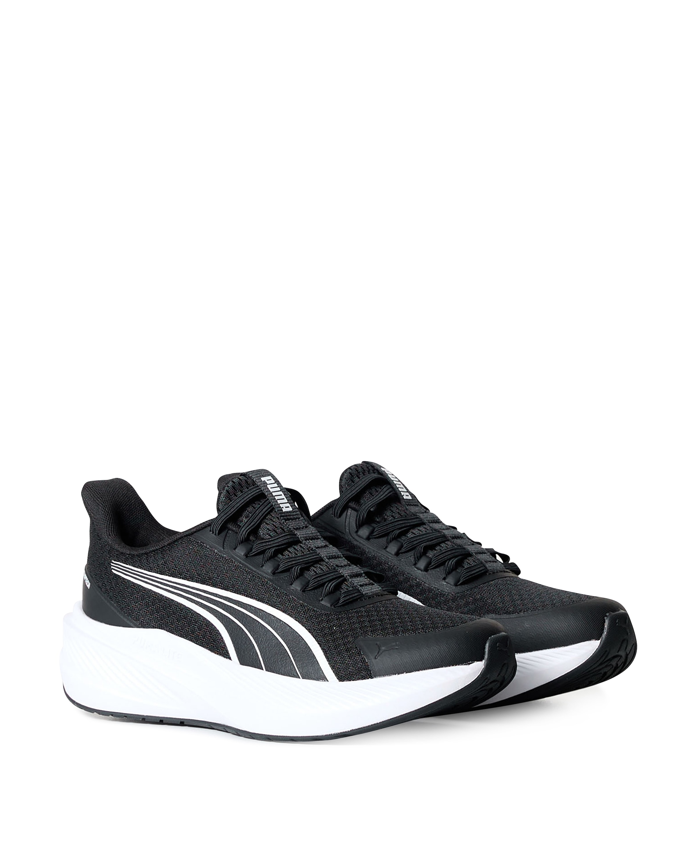 Puma Dasher Lite SLIPTECH Jr jongens sneakers zwart
