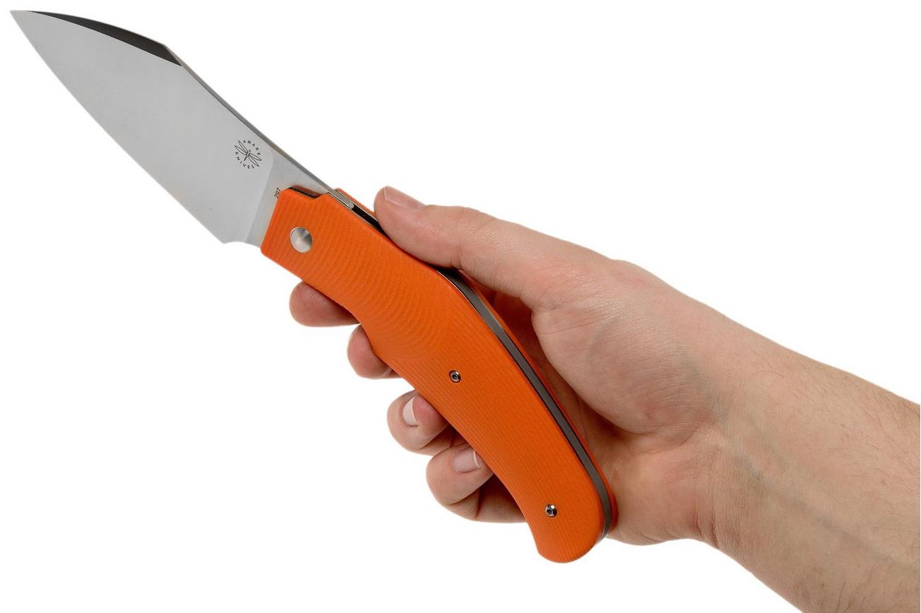 Amare Knives Folding Creator 202002 Orange zakmes, Tashi Bharucha design