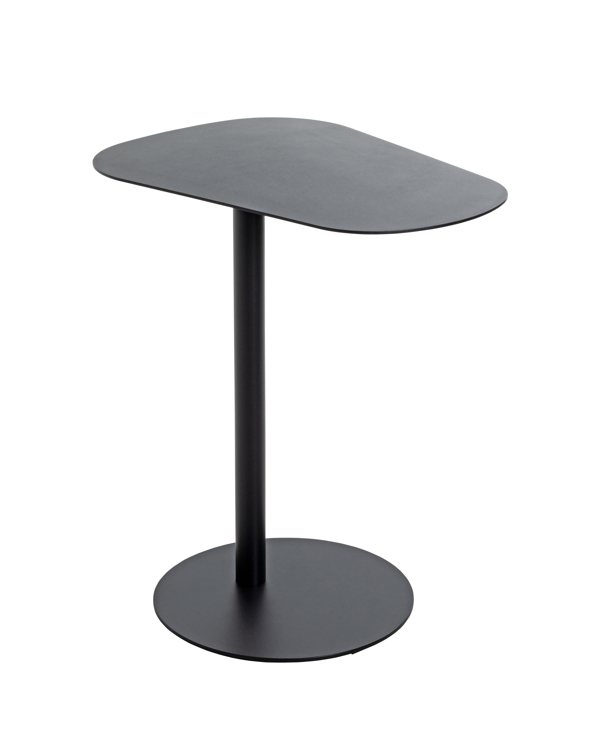 Beistelltisch 53 x 38 cm schwarz