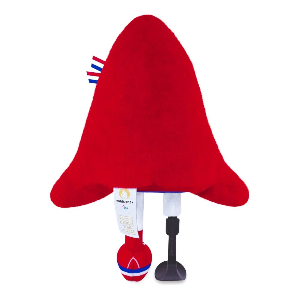 PELUCHE MASCOTTE LES PHRYGES - PARA 28 CM - JEUX OLYMPIQUES PARIS 2024
