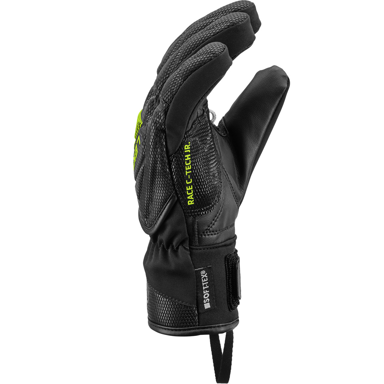Leki Junior Handschuh WCR C-TECH 3D black/ice lemon | Leki | L | Brands | XSPO-Fashion