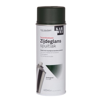 KARWEI spuitlak zijdeglans klassiek groen 400 ml