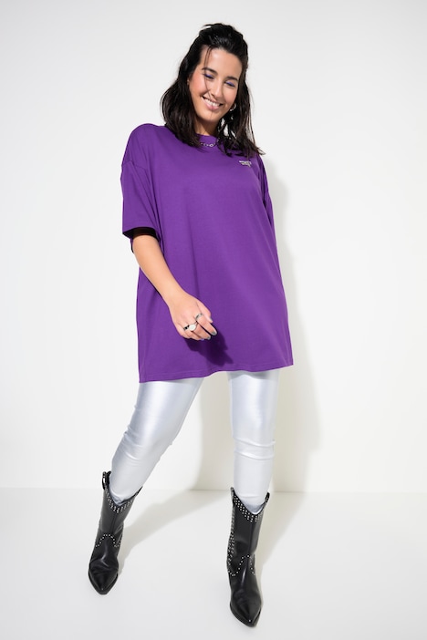 T-Shirt, oversized, Rücken Print