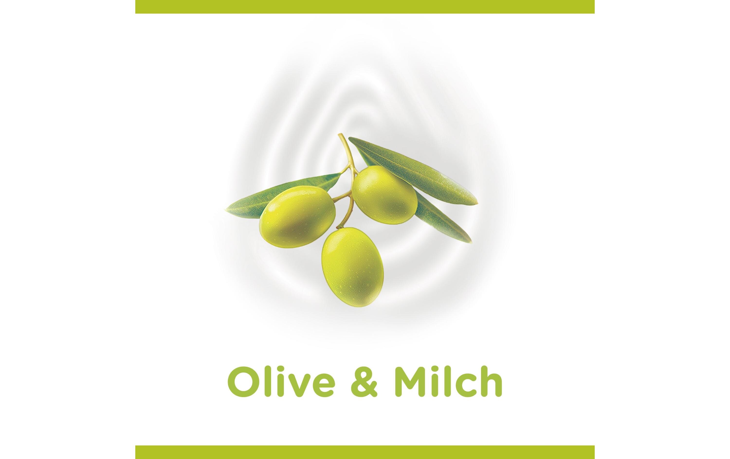 Duschgel Olive und Milch 250 mlPflegedusche hinterlässt ein angenehmes Feuchtigkeitsgefühl