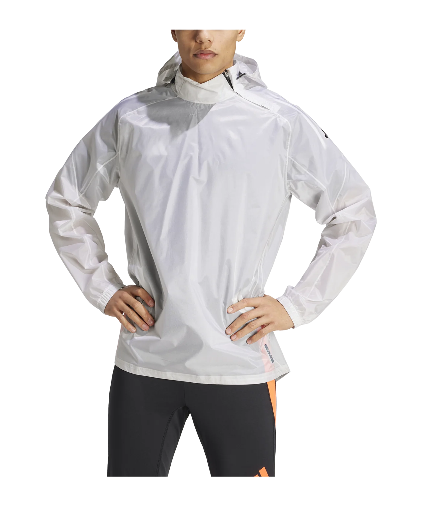 adidas Tiro 24 Pro Rain Sweatshirt Weiss Schwarz