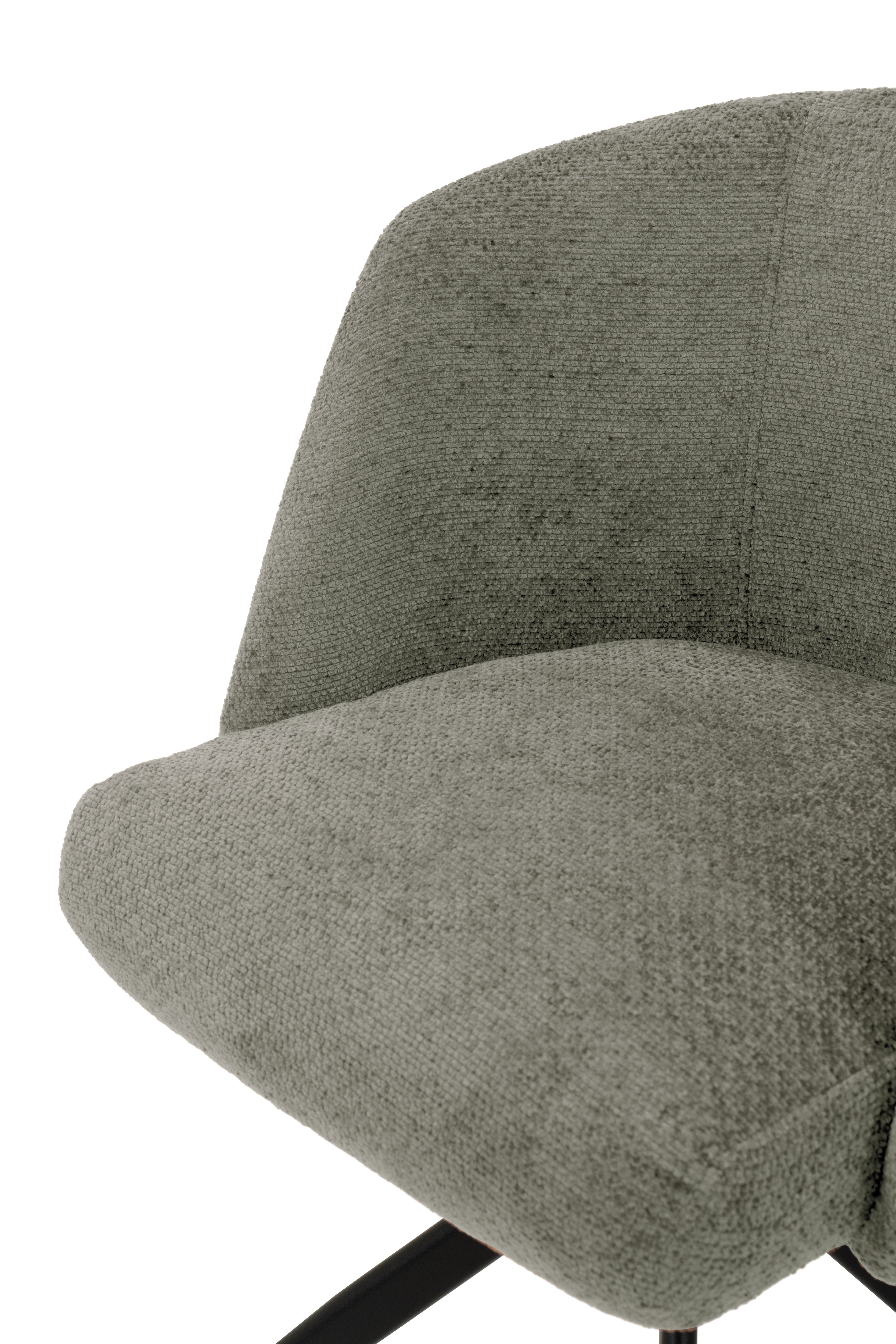 Eetkamerstoel Taupe Cuvio B62 x D61 x H80 cm