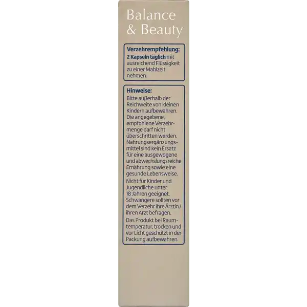 Balance & Beauty - Meno-Kollagen-Komplex Kapseln