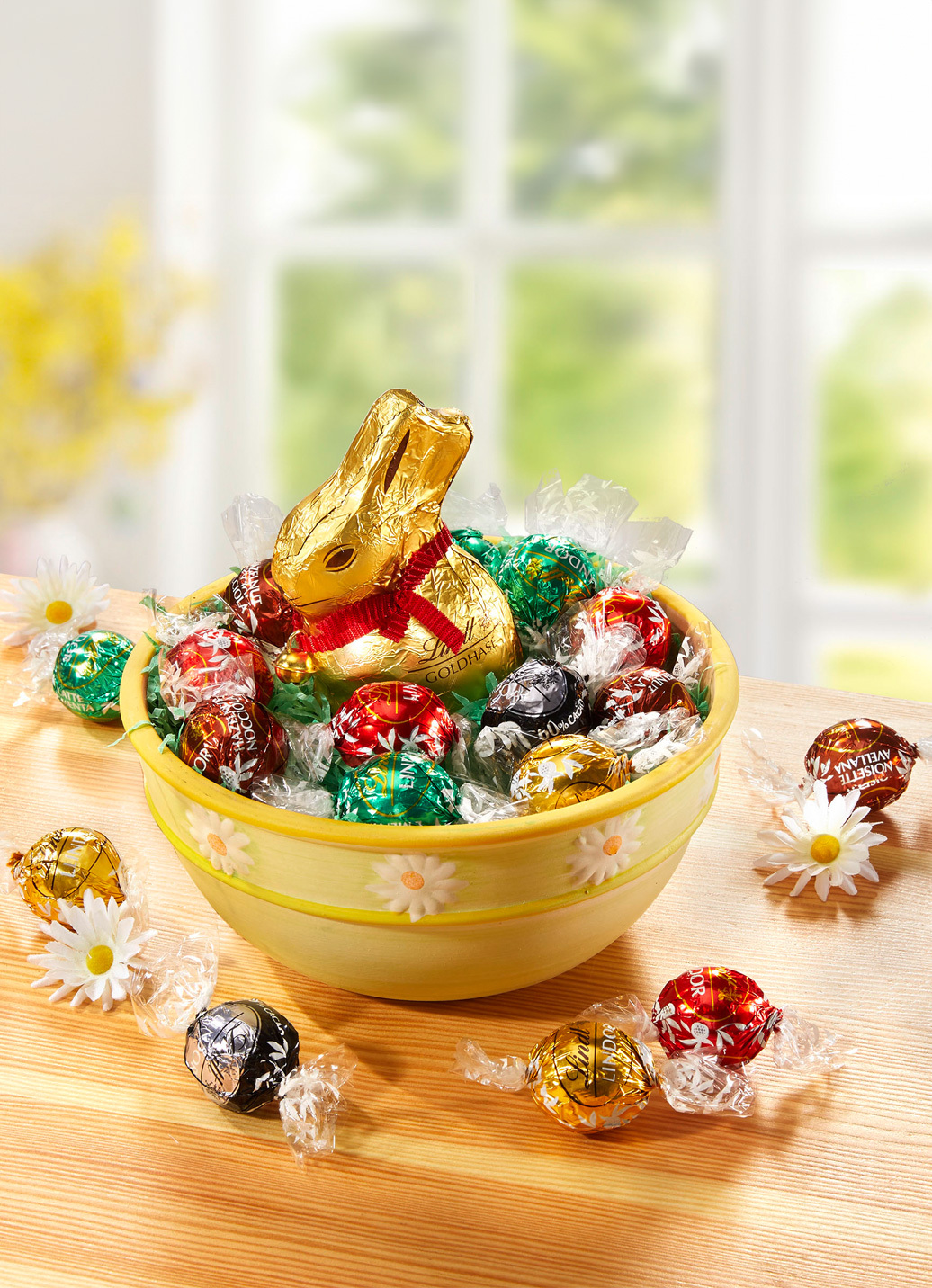 Keramik-Schale mit Lindt-Füllung