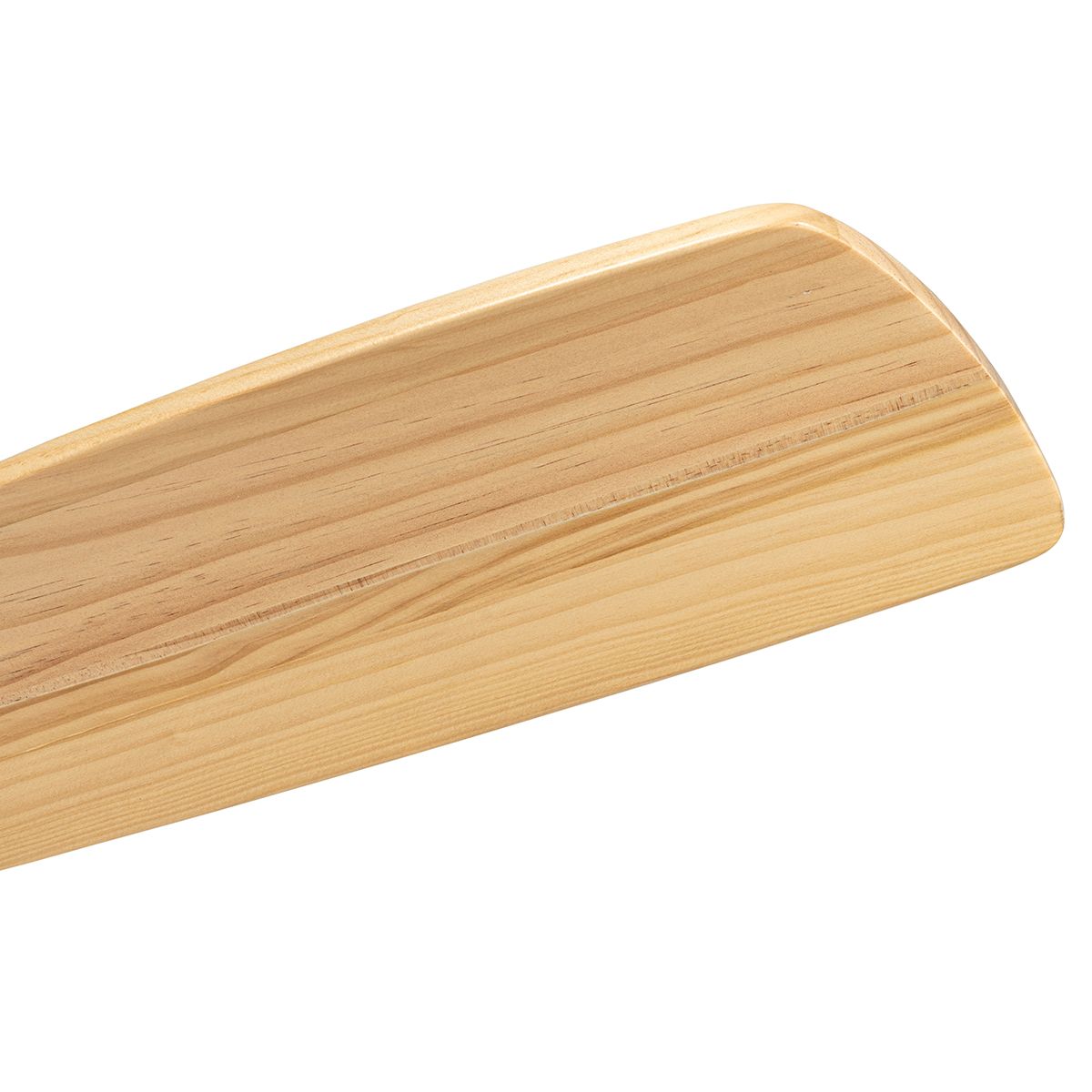 Plafondventilator wit met hout 131.5cm incl. LED dimbaar met afstandsbediening - Jerri