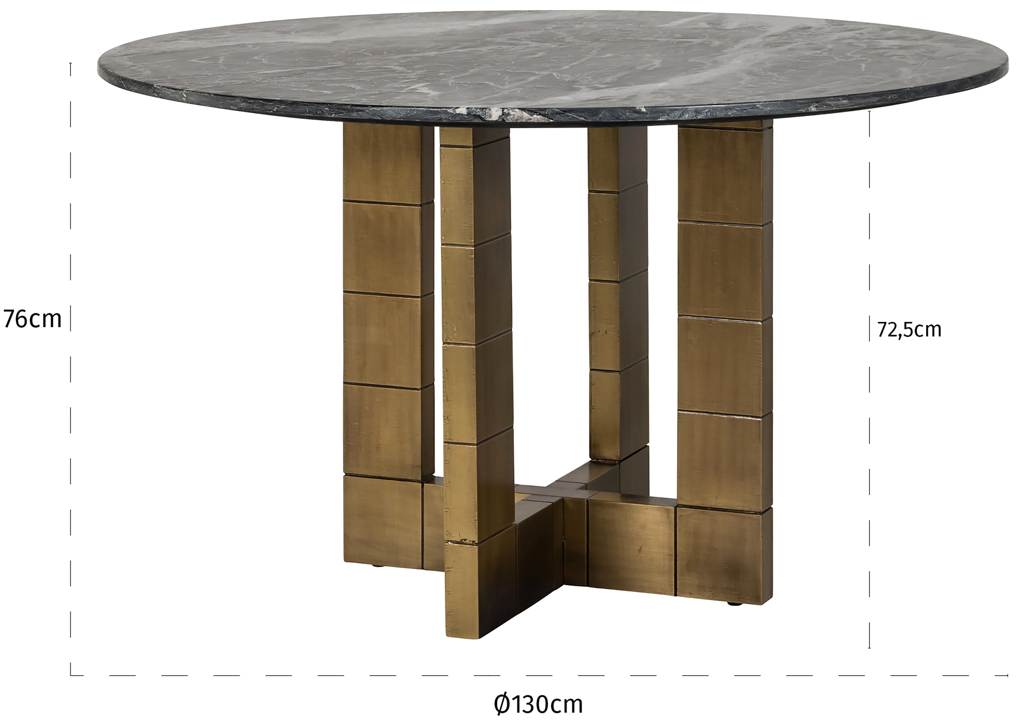 Eettafel 211661 Collada ⌀130  x H76 cm