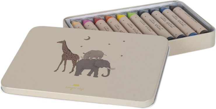 Konges Sløjd CRAYONS BEES WAX 10 PCS P10084