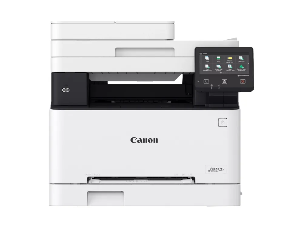 Canon i-SENSYS MF655Cdw - Multifunktionsprinter - farve - laser - A4 (210 x 297 mm), Legal (216 x 356 mm) (original) - A4/Legal (medie) - op til 21 spm (kopiering) - op til 21 spm (udskriver) - 250 ark - USB 2.0, Gigabit LAN, Wi-Fi(n), USB vært