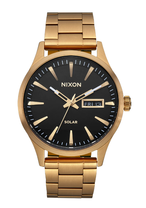 Nixon Sentry Solar SS All Gold / Black A1346-510