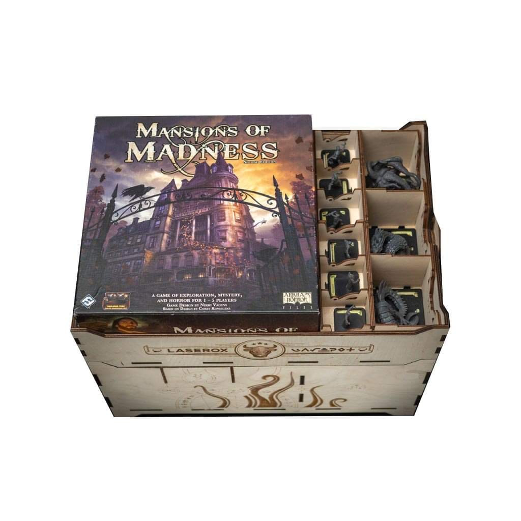 Boîte de Rangement LaserOx - Les Demeures de l'Épouvante