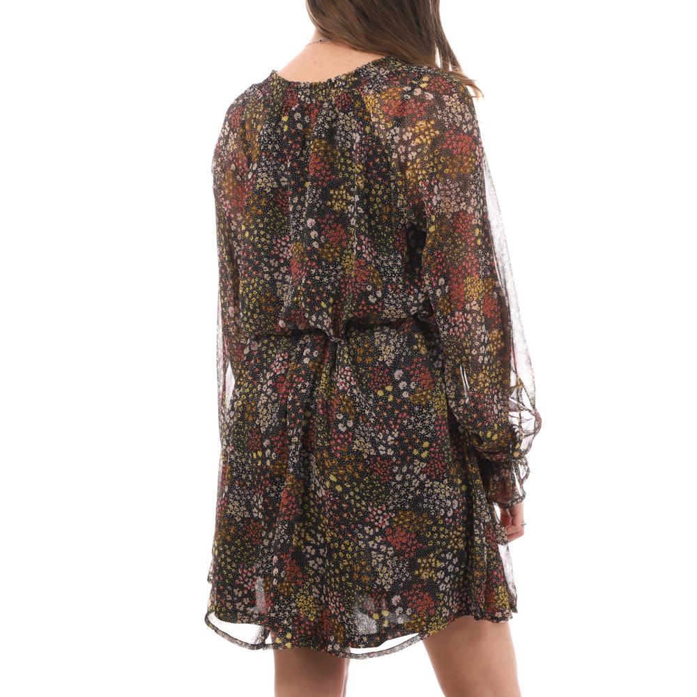 JDY Robe Noir Imprimé Femme JDY Mette