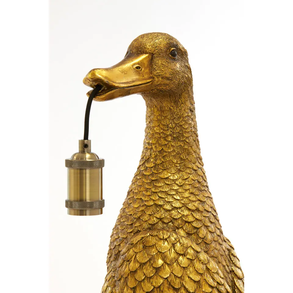 Tafellamp Duck - Brons - 23.5x23x48.5cm