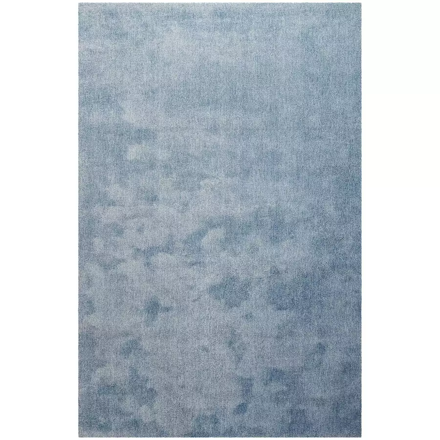 Homie Living Hochflorteppich Sienna blau grau