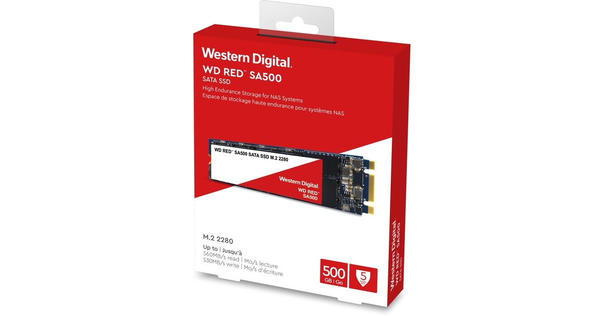 WDRed, 2 TB SSD  (WDS200T1R0B, M.2 2280)