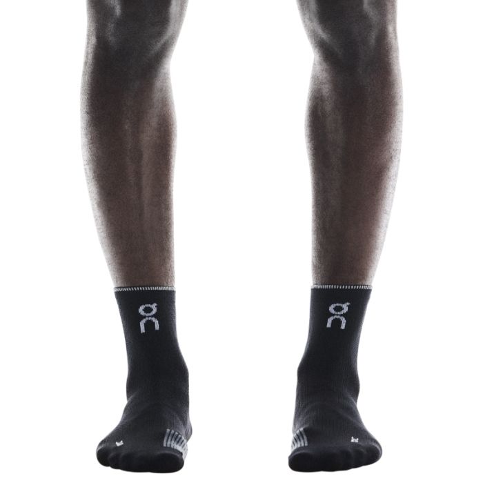 On Unisex Strømper Performance Run Sock Mid-Cut Sort