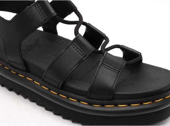 Dr martens nu pieds plats femme nartilla noir