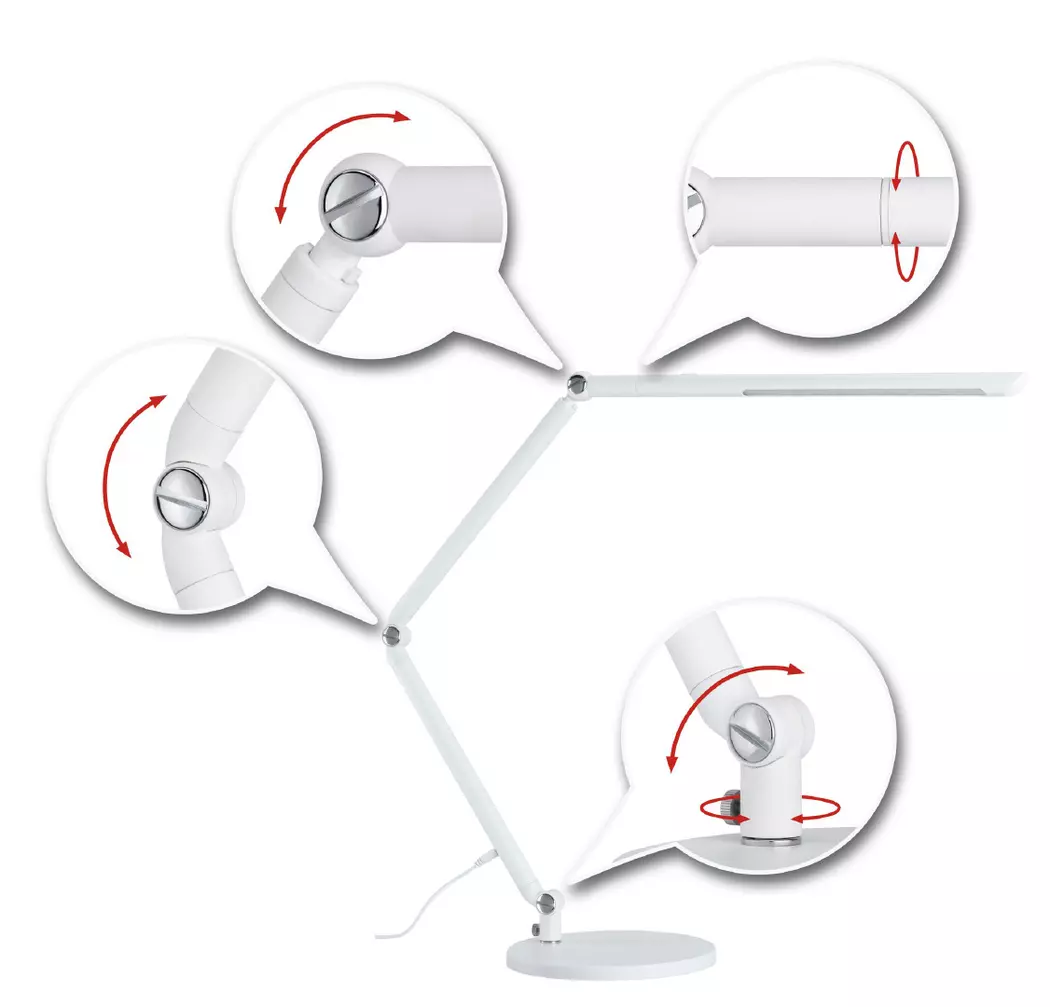 LED-Tischleuchte FlexBar