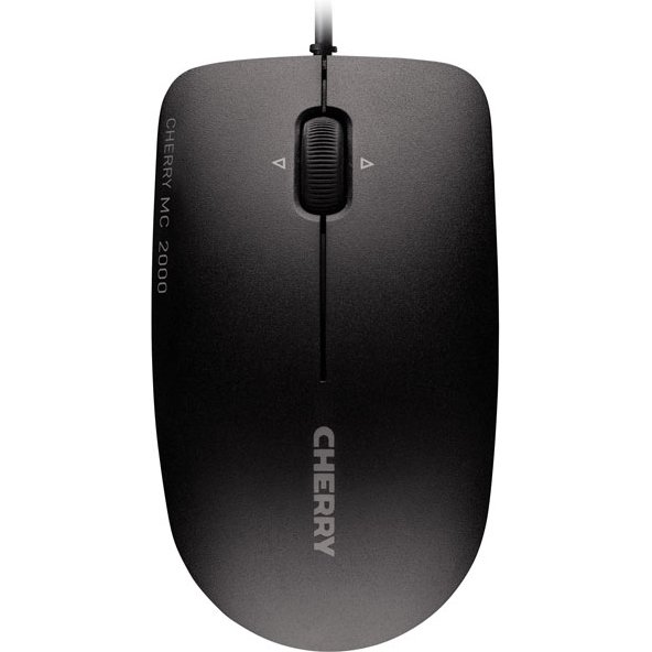 CHERRY MC 2000 Souris filaire, molette multi directionnelle, noir, USB