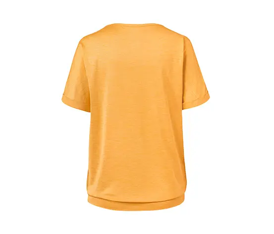 Funktionsshirt, safrangelb meliert