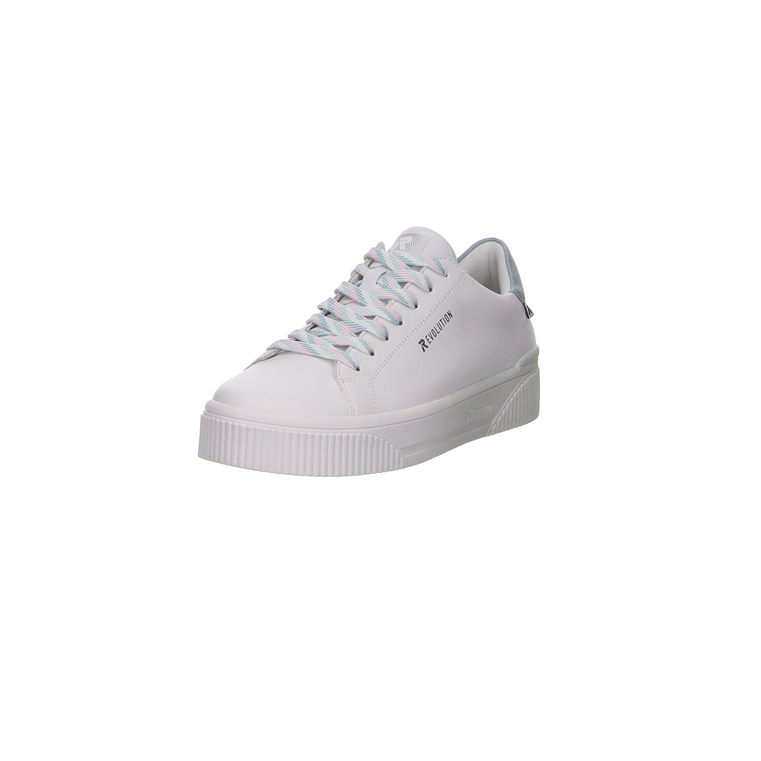 Rieker Sneaker weiß mint weiss/weiss kombi