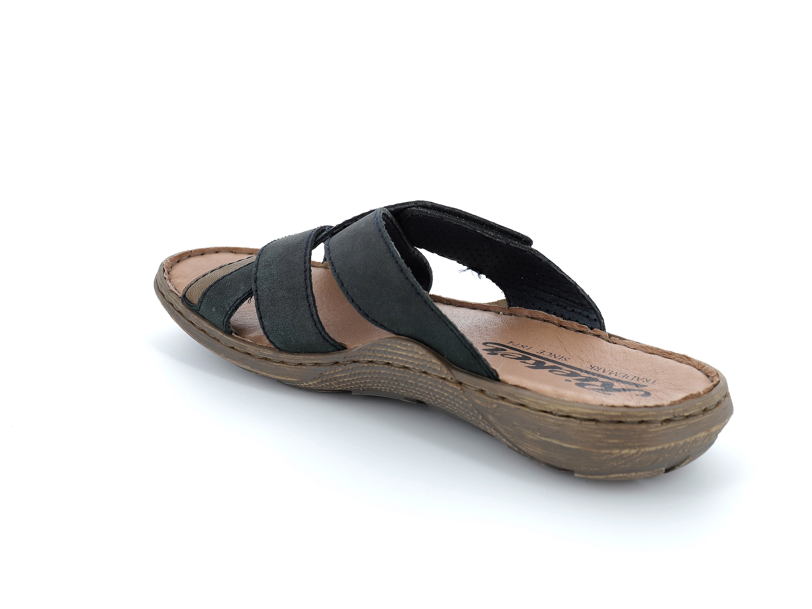 Rieker-22096 Cuir Marine
