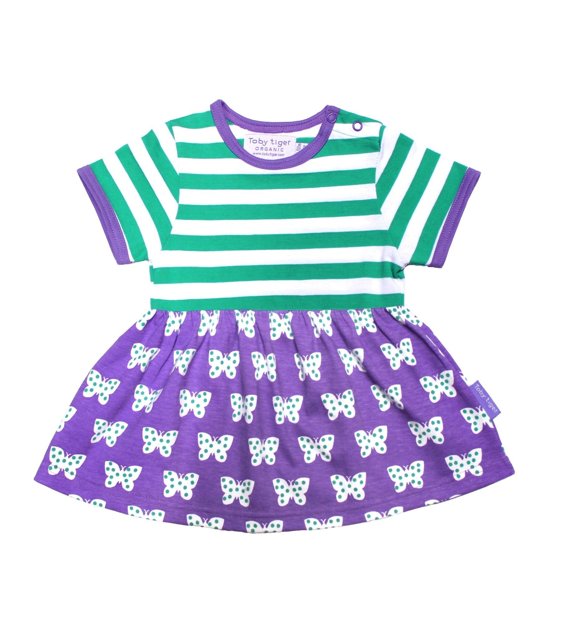 Toby Tiger Kleid mit Schmetterling-Motiv