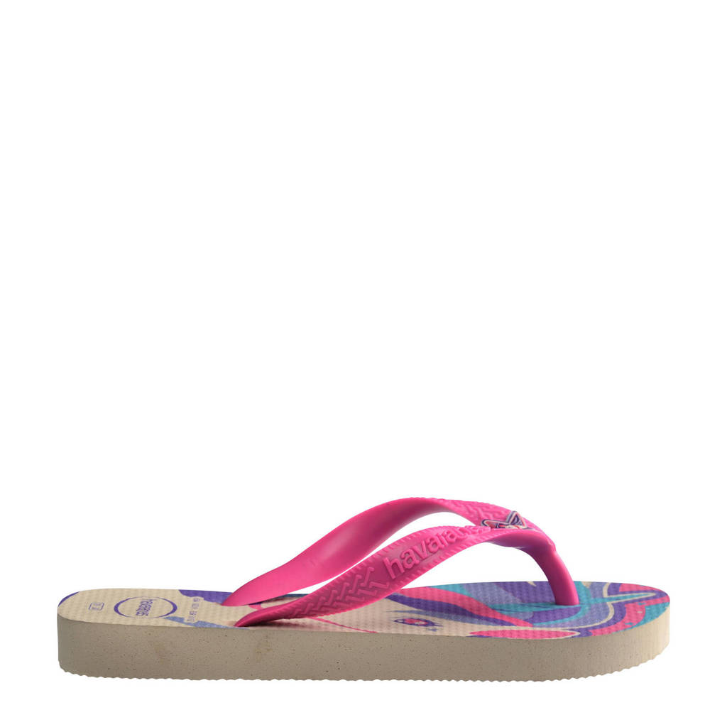 Havaianas Unicorn teenslippers roze/beige