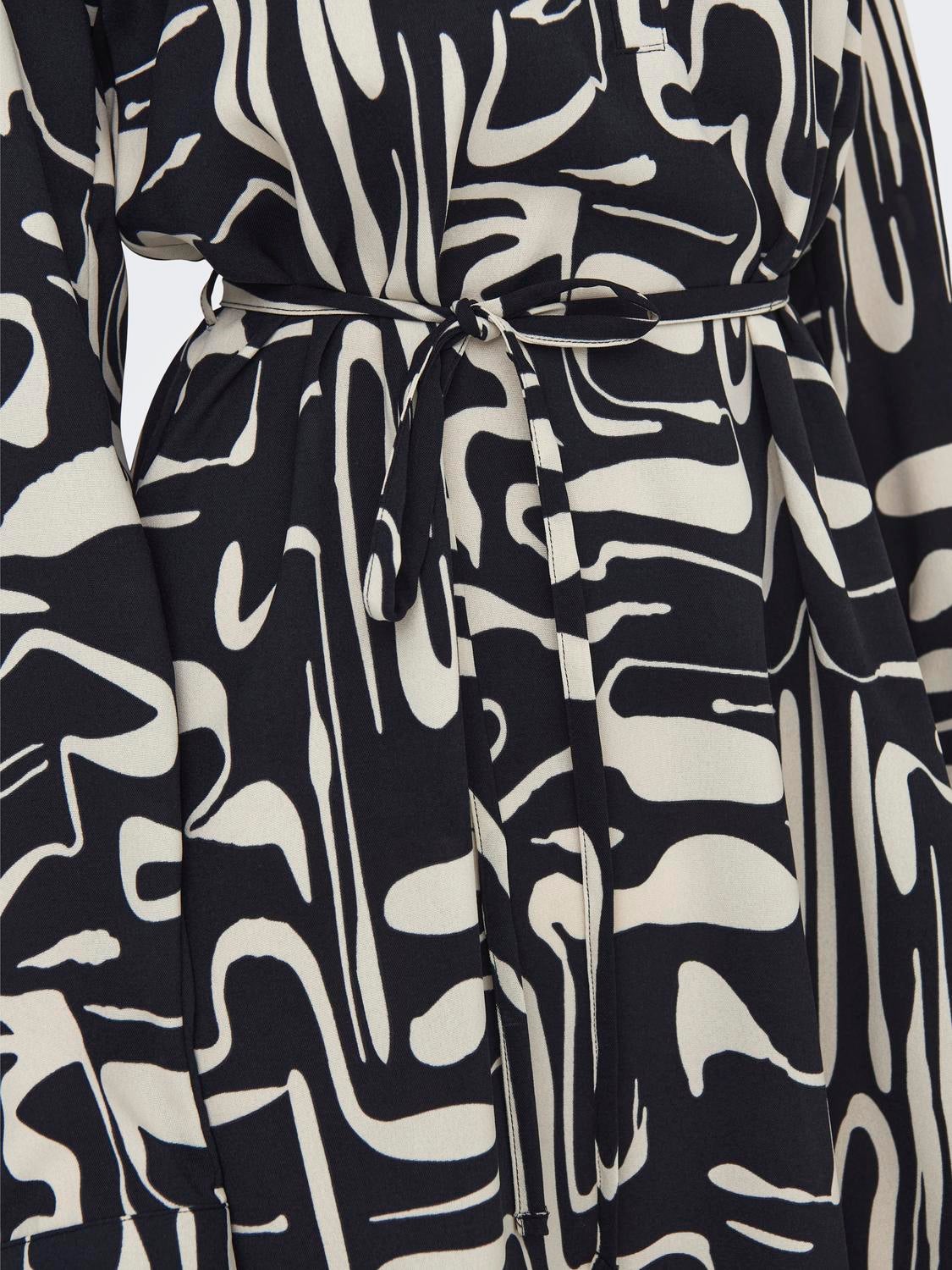 JDYPAPAYA Kurzes Kleid Black