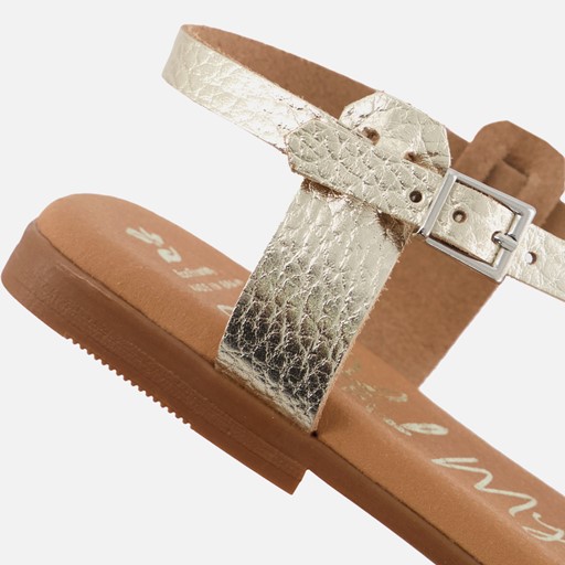 Oh My Sandals Athena Sandalen goud Leer