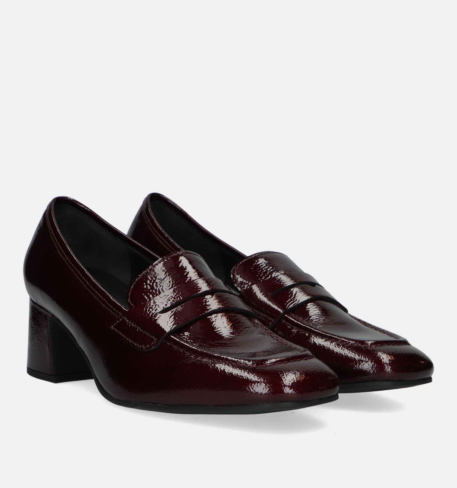 Enkelpumps bordeaux