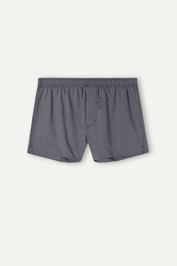 Cuecas boxer de tecido com estampa sofisticada
