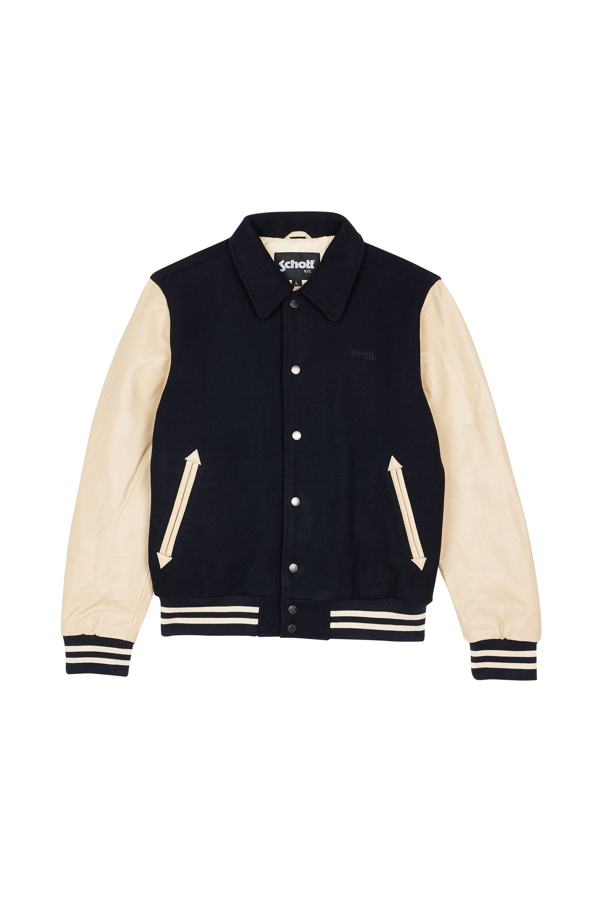 SCHOTT Bomber  LC8705COLLAR Multicolore