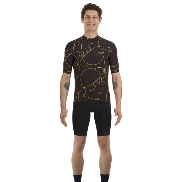 Maillot vélo MAVIC KSYRIUM JERSEY MASI BLACK