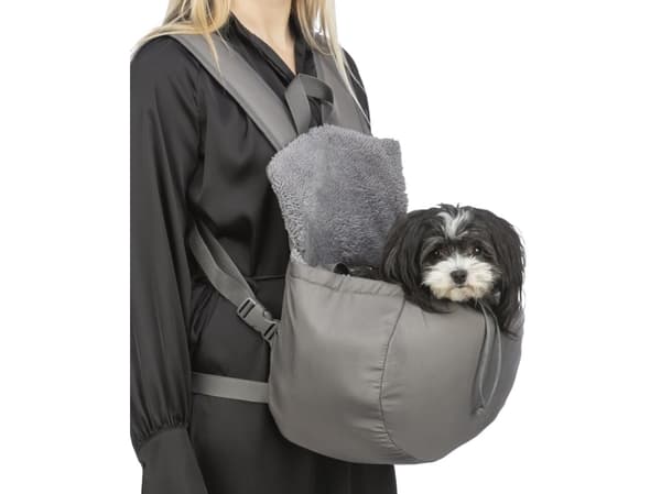 Trixie Molly front carrier, 25 × 38 × 17 cm, grey