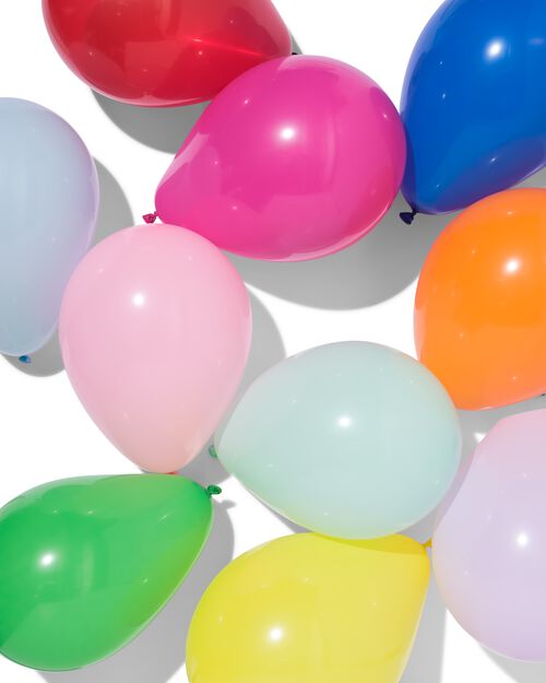 ballons Ø23 cm pastel - 20 pièces