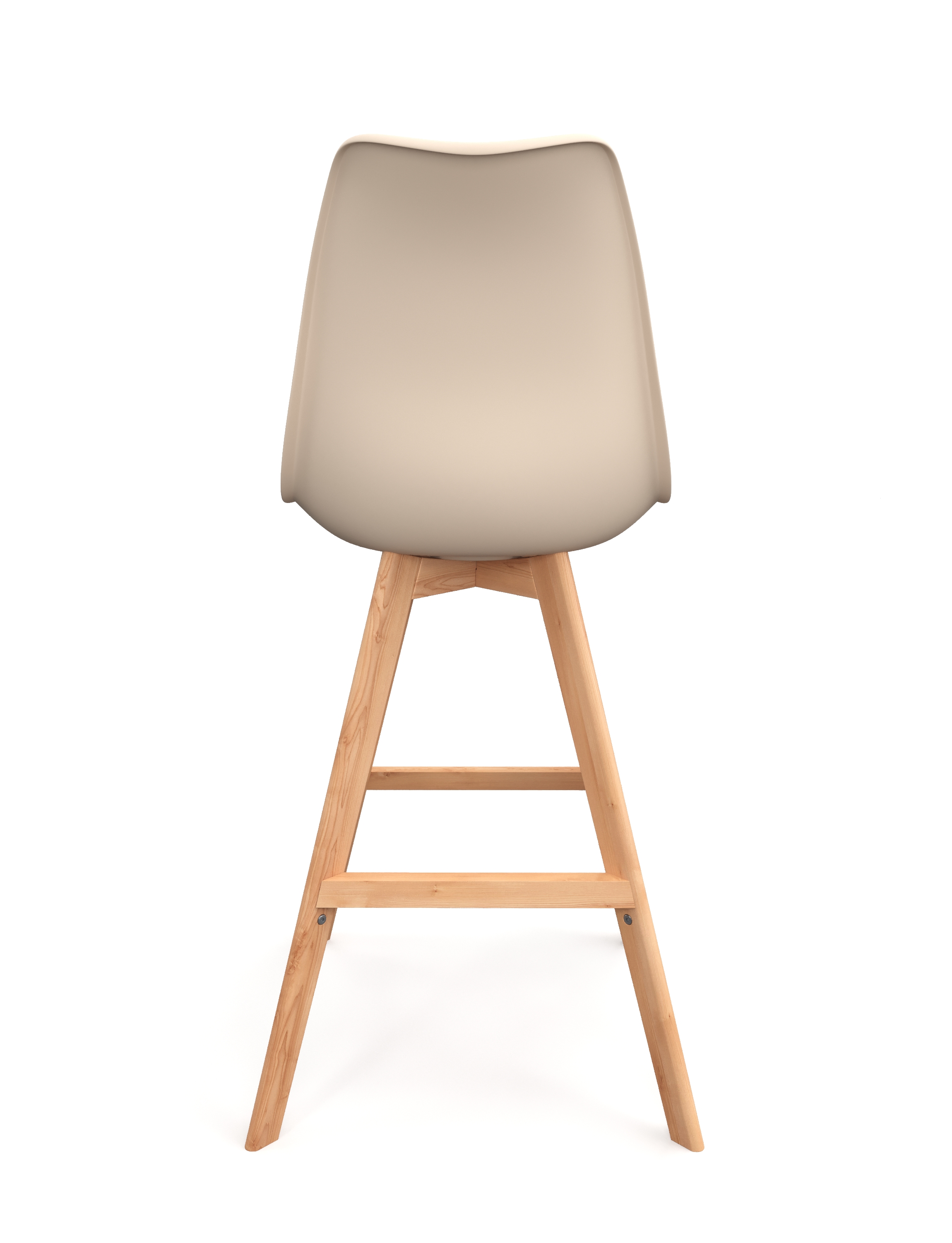 Barhocker AMELIA 2er Set beige