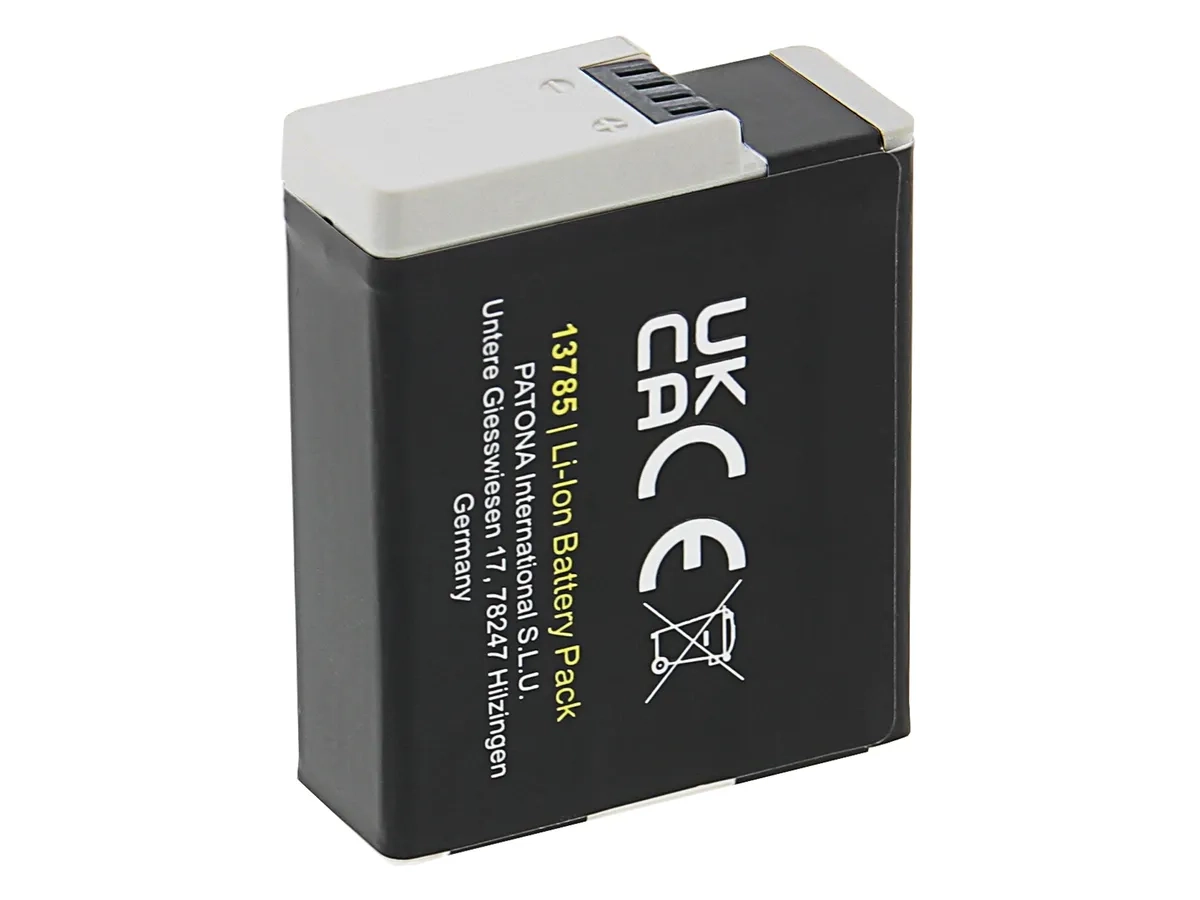 Protect GoPro Hero 12 / 11 / 10 / 9 Ersatz Akku Batterie 1730mAh (13785)