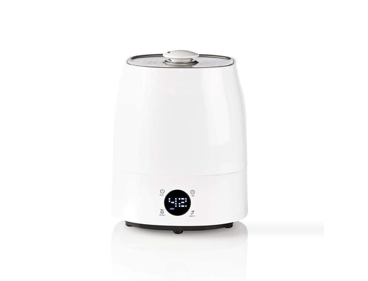 NEDIS - Humidificateur vapeur chaude HUMI120CWT Humidificateur | 5,5 L | Hygromètre | Écran LCD ...