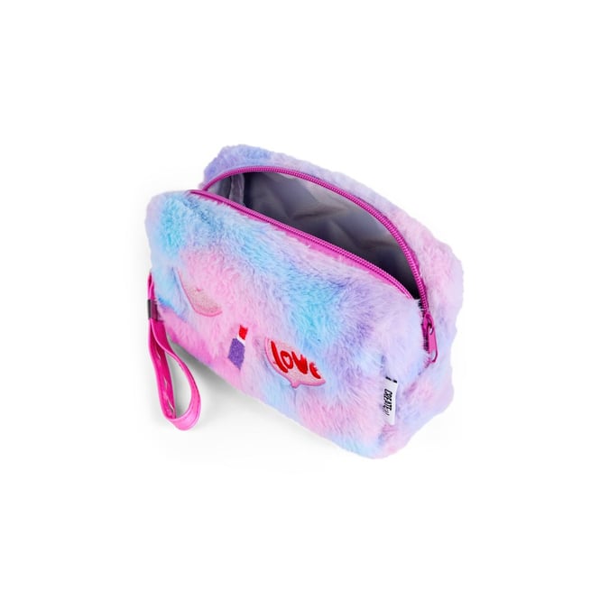 Create it! - Plüsch-Schminktasche - Love