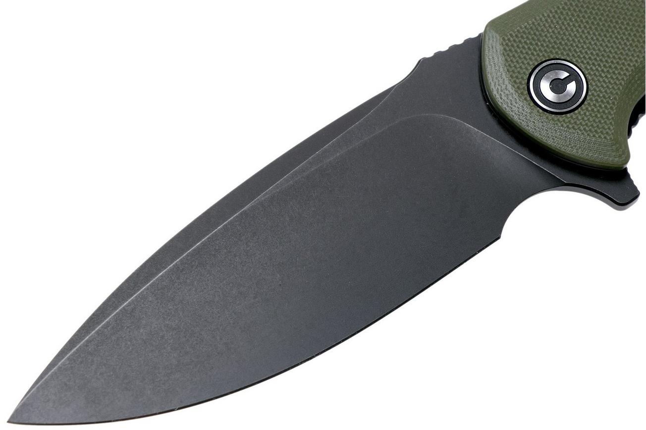 Civivi Praxis C803F Black, OD Green G10 zakmes