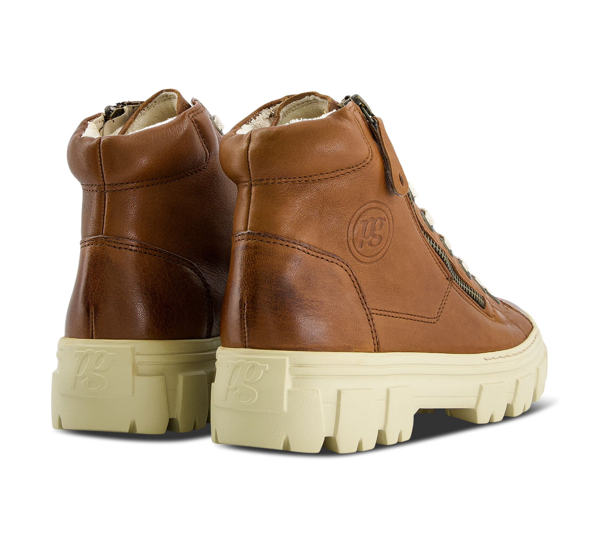 Paul Green 5210 - Schnürstiefel braun