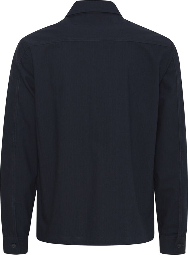 Casual Friday CFJAMIE 0154 herringbone shacket Dark navy