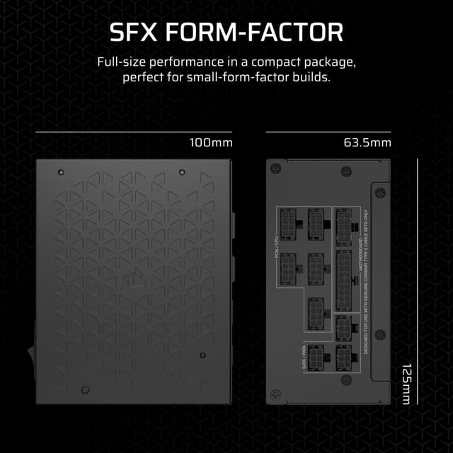 Corsair SF850 strømforsyning (850W)