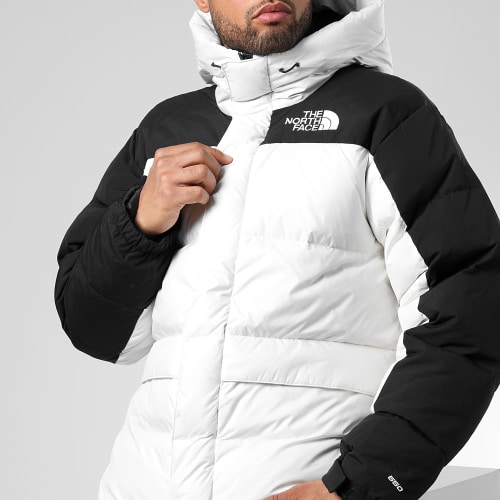 Doudoune Capuche Himalayan A4QYX Blanc Noir