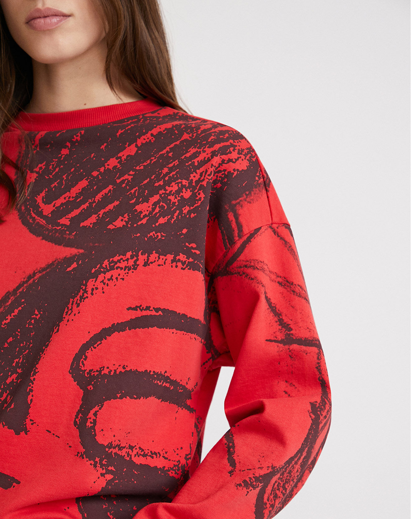 Desigual Sweat Hortense rouge